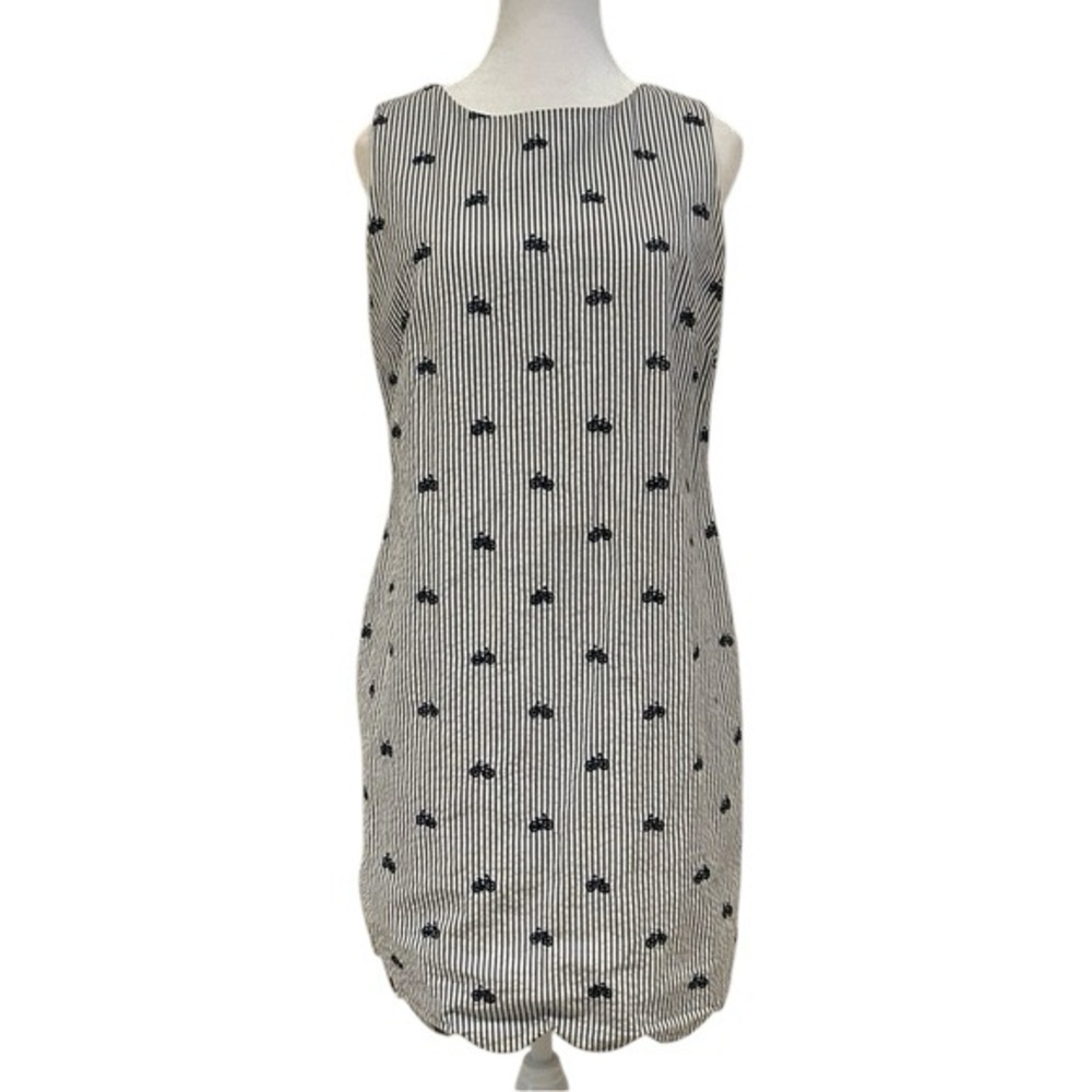 Cynthia Rowley White Sheath Midi Dress Sleeveless - Picture 2 of 5